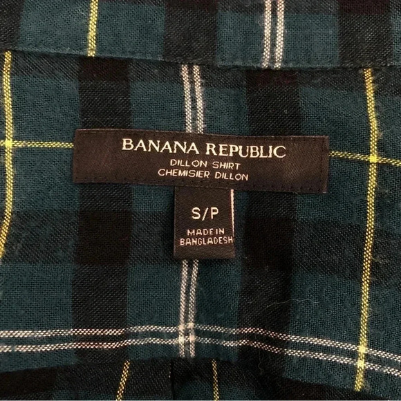 Banana Republic Dillon  Classic Fit Flannel Shirt - Picture 8 of 10